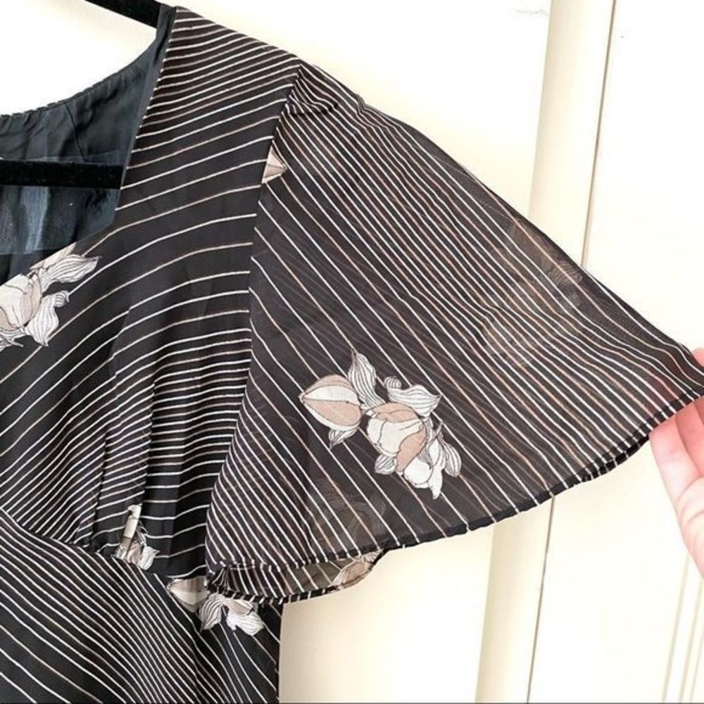 Vintage Floral Maxi Dress‎ - Picture 3 of 6